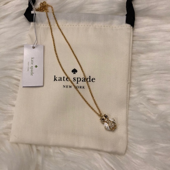 Kate Spade Star Bright Owl Mini Pendant Necklace - Picture 3 of 5